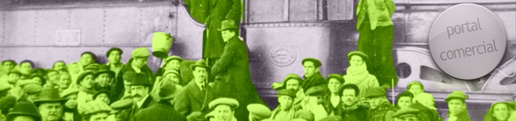 Imagen de la llegada del tren a Tomelloso. Ciudad Real.