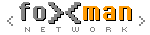 Internet Tomelloso. foXman network. logotipo.